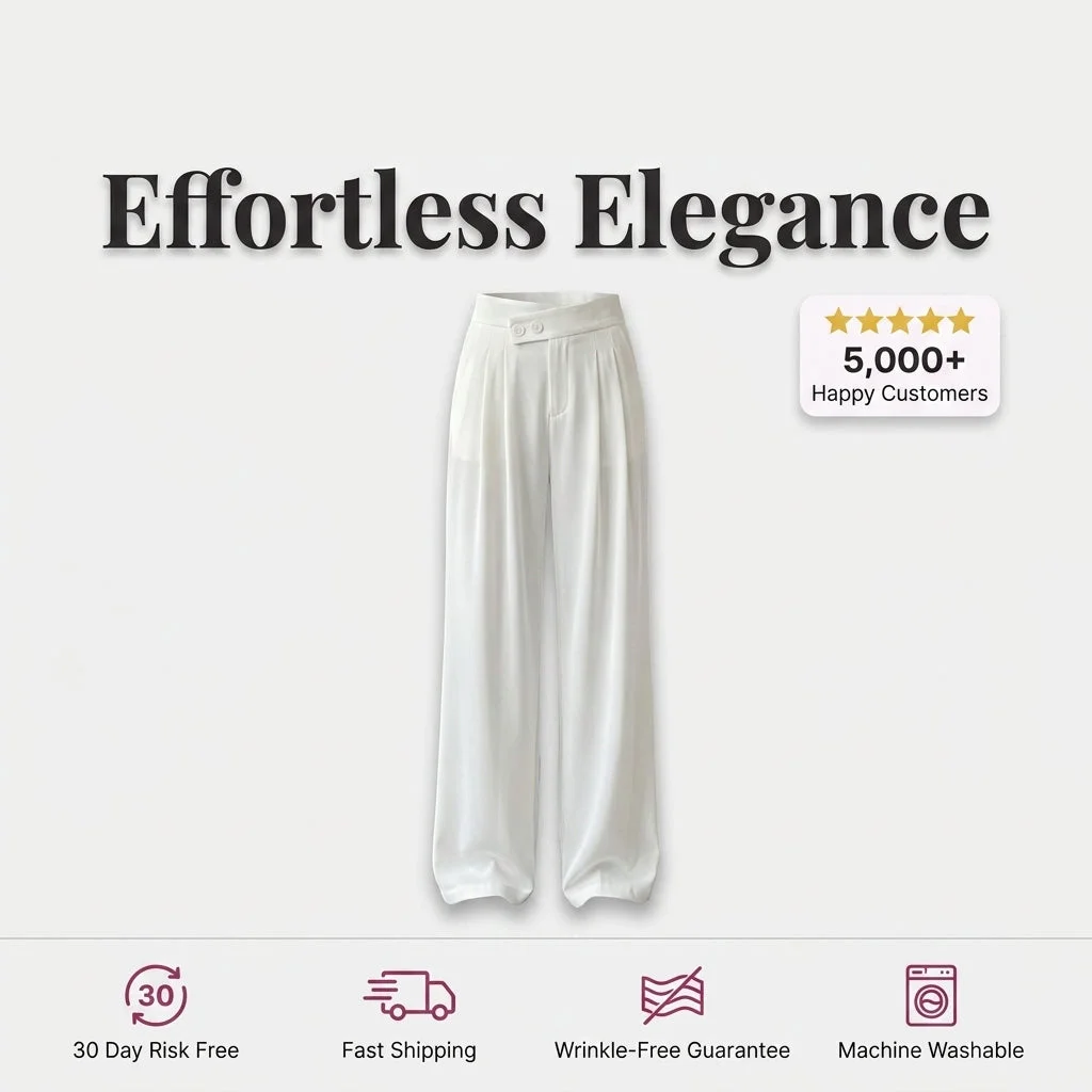 Weite Hose – Streckt Ihre Silhouette sofort